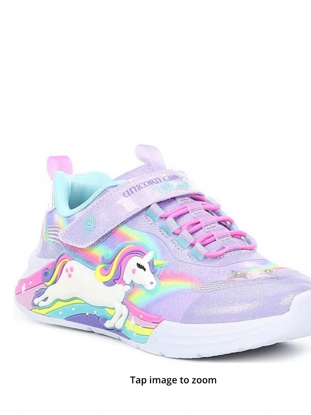 Skechers Unicorn Chaser Light-Up Sneaker - Kids'  Toddler 5